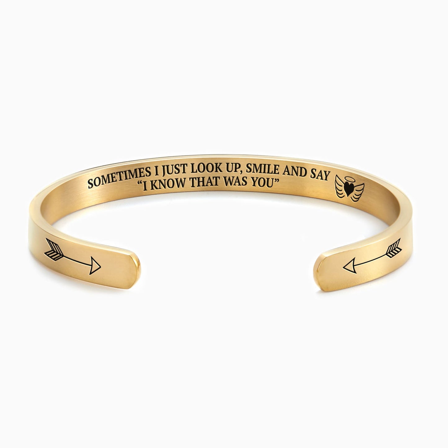 Ich weiß, dass du das warst Manschettenarmband