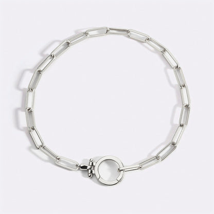 Bracelet trombone menthe