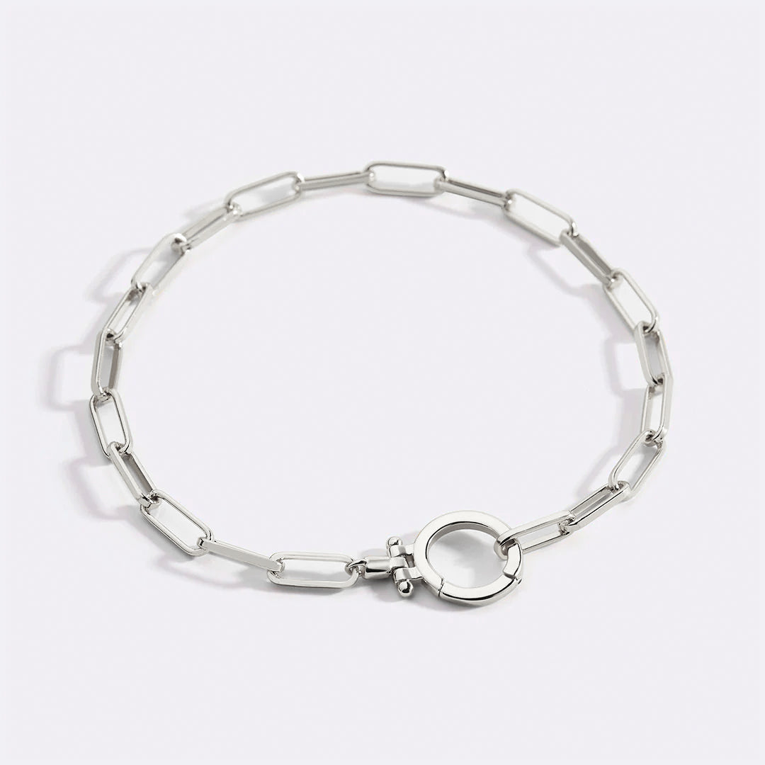 Bracelet trombone menthe