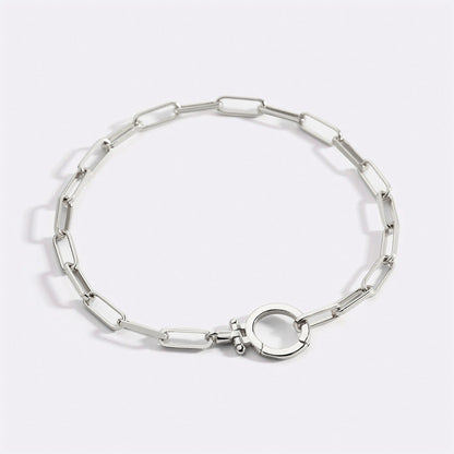 Bracelet trombone menthe