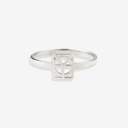 Monogram Name Ring