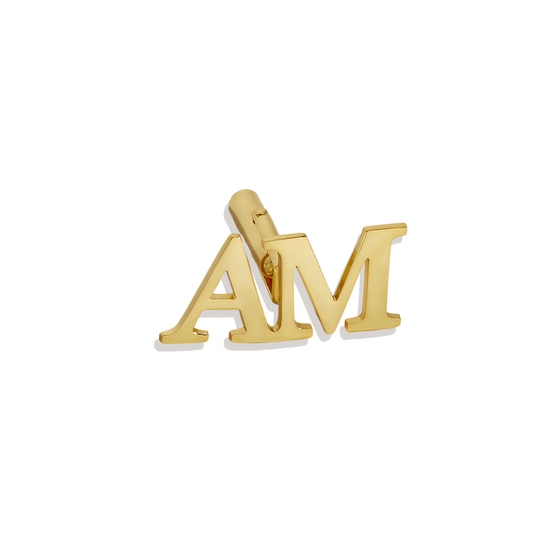 Monogrammed Cufflinks with Initials
