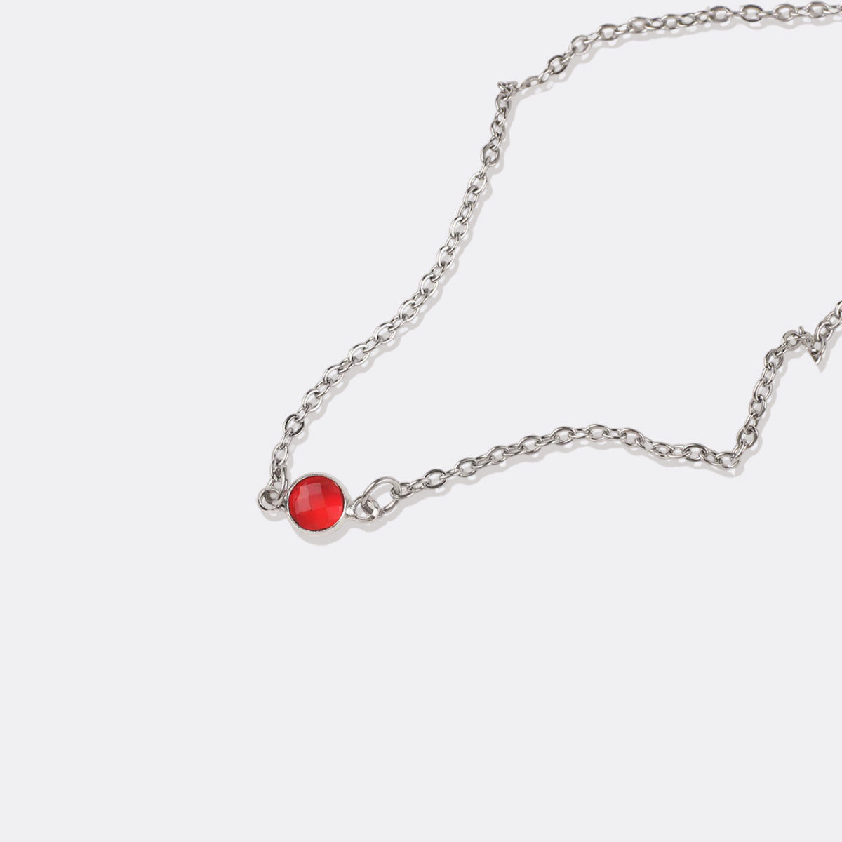 Collier multi-pierres avec pierres de naissance