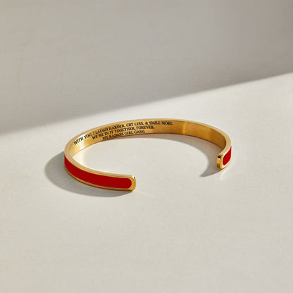 Bracelet multicolore My Badass Girl Gang