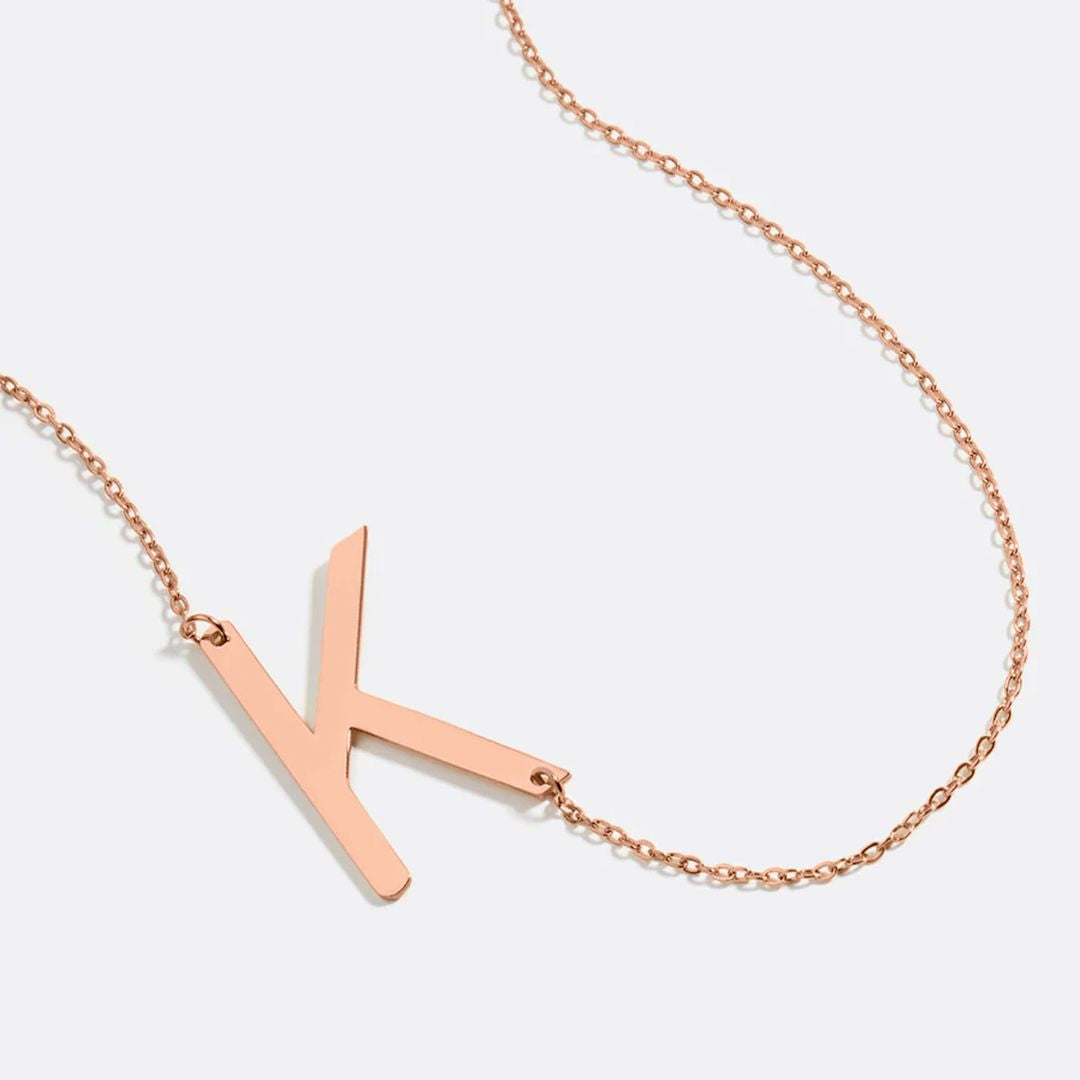 Statement Initial Necklace