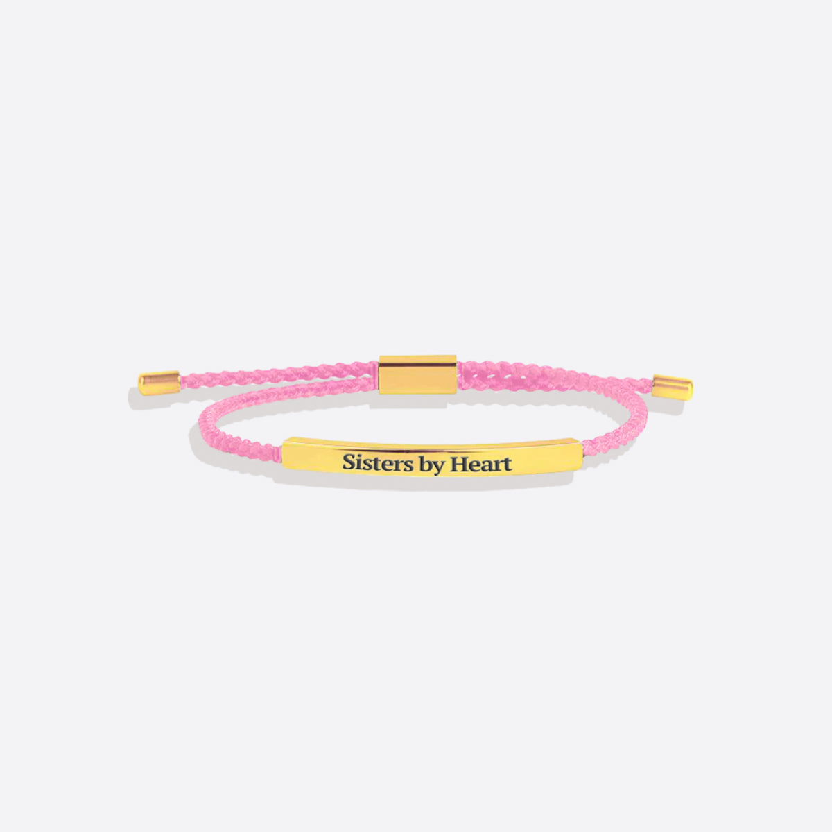 Bracelet Inspiré « Pas sœurs de sang, mais sœurs de cœur »