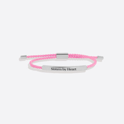 Bracelet Inspiré « Pas sœurs de sang, mais sœurs de cœur »