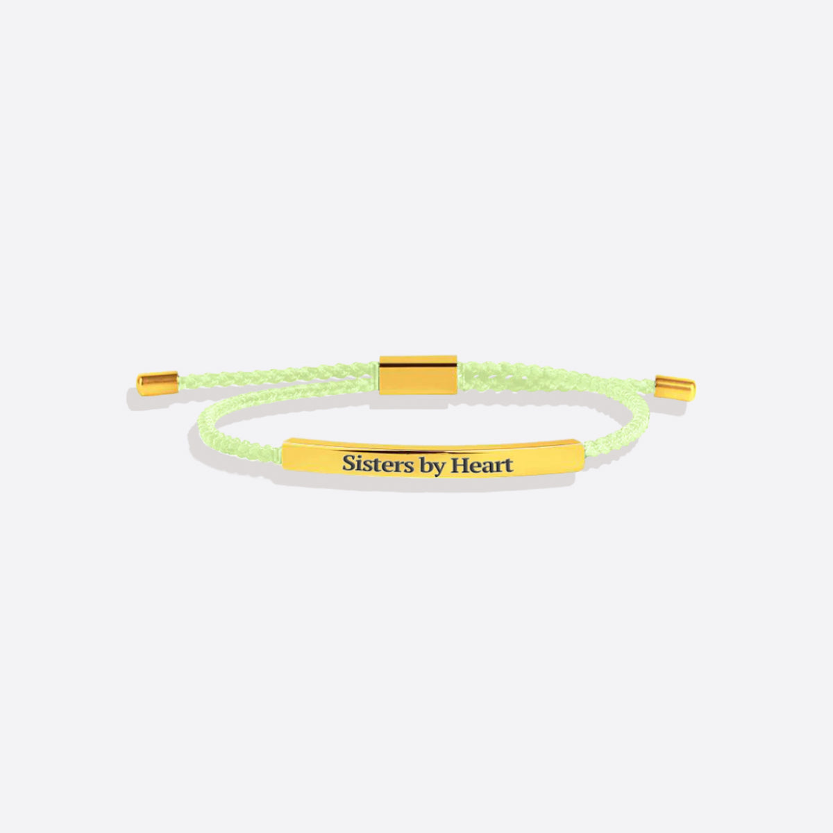 Bracelet Inspiré « Pas sœurs de sang, mais sœurs de cœur »