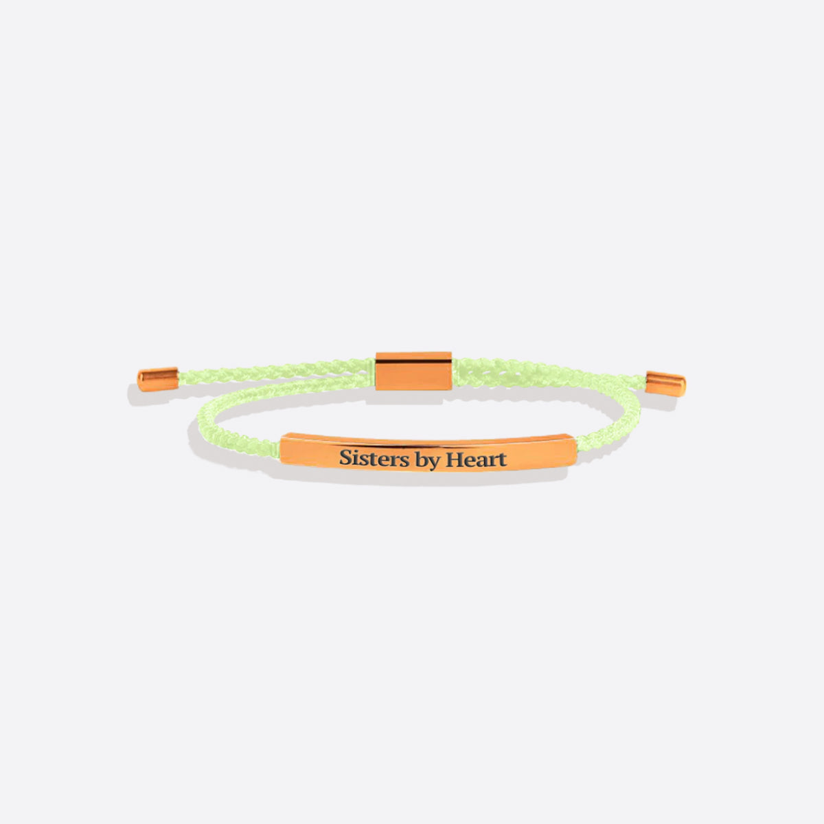 Bracelet Inspiré « Pas sœurs de sang, mais sœurs de cœur »