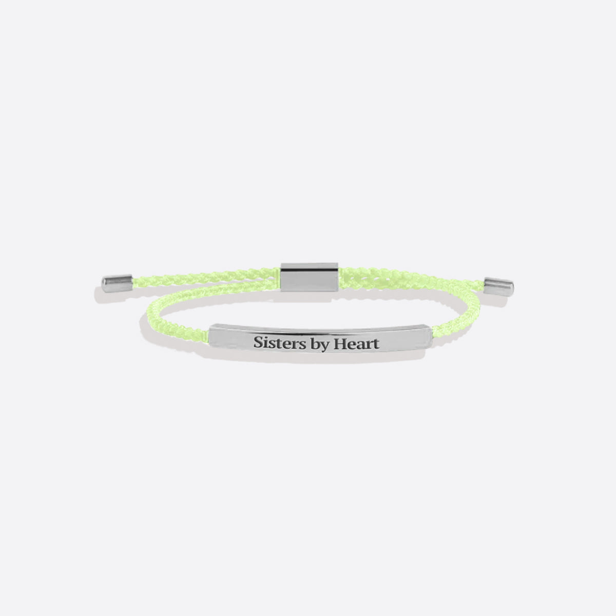 Bracelet Inspiré « Pas sœurs de sang, mais sœurs de cœur »