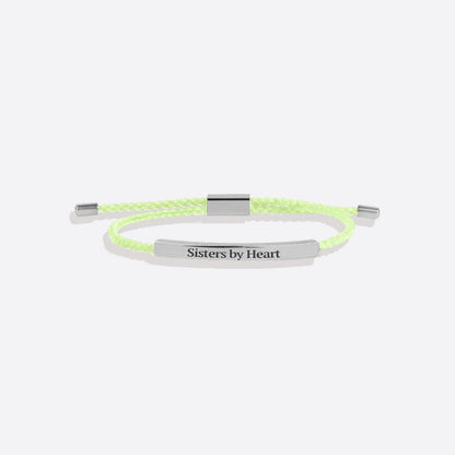 Bracelet Inspiré « Pas sœurs de sang, mais sœurs de cœur »