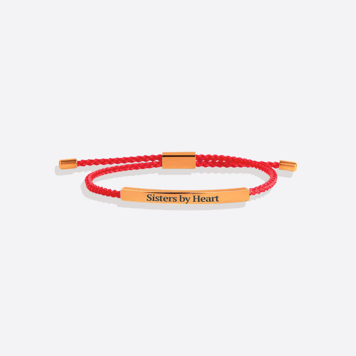 Bracelet Inspiré « Pas sœurs de sang, mais sœurs de cœur »