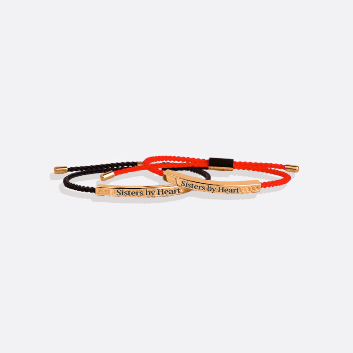 Bracelet Inspiré « Pas sœurs de sang, mais sœurs de cœur »