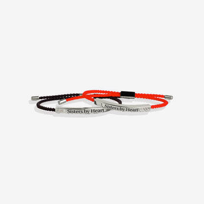 Bracelet Inspiré « Pas sœurs de sang, mais sœurs de cœur »