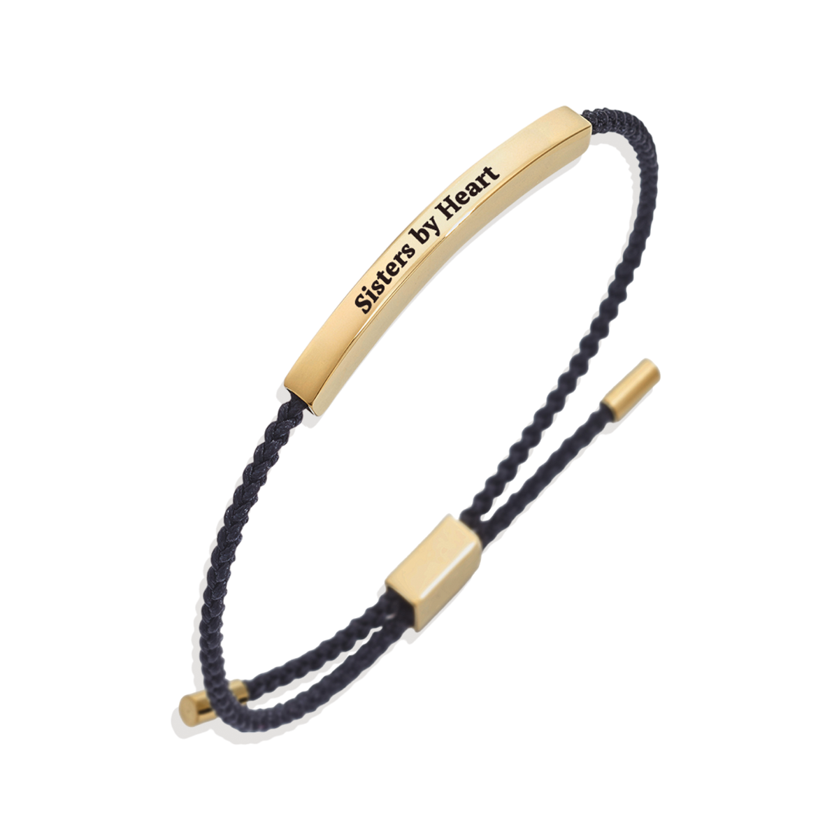 Bracelet Inspiré « Pas sœurs de sang, mais sœurs de cœur »