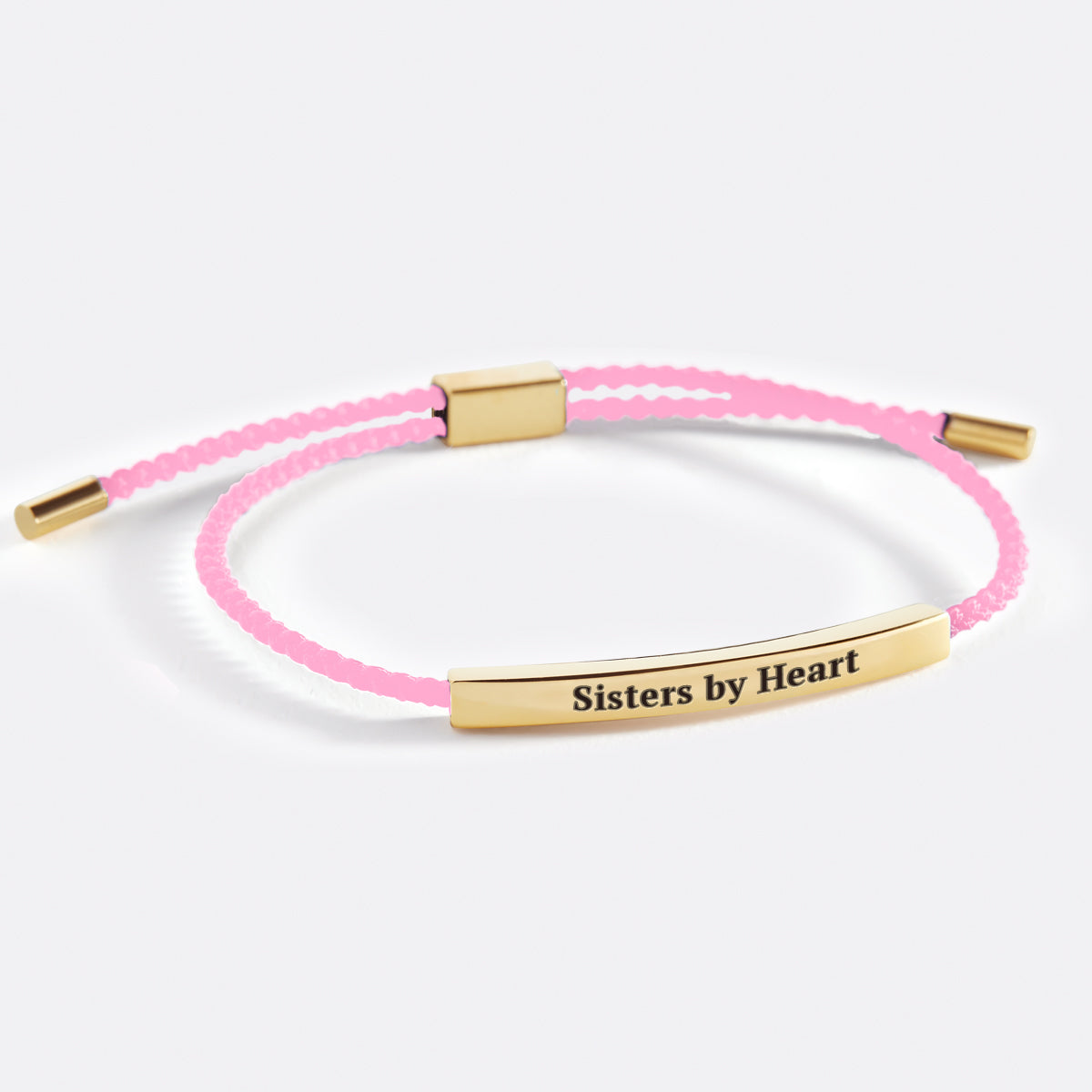 Bracelet Inspiré « Pas sœurs de sang, mais sœurs de cœur »