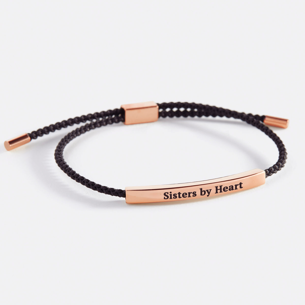 Bracelet Inspiré « Pas sœurs de sang, mais sœurs de cœur »