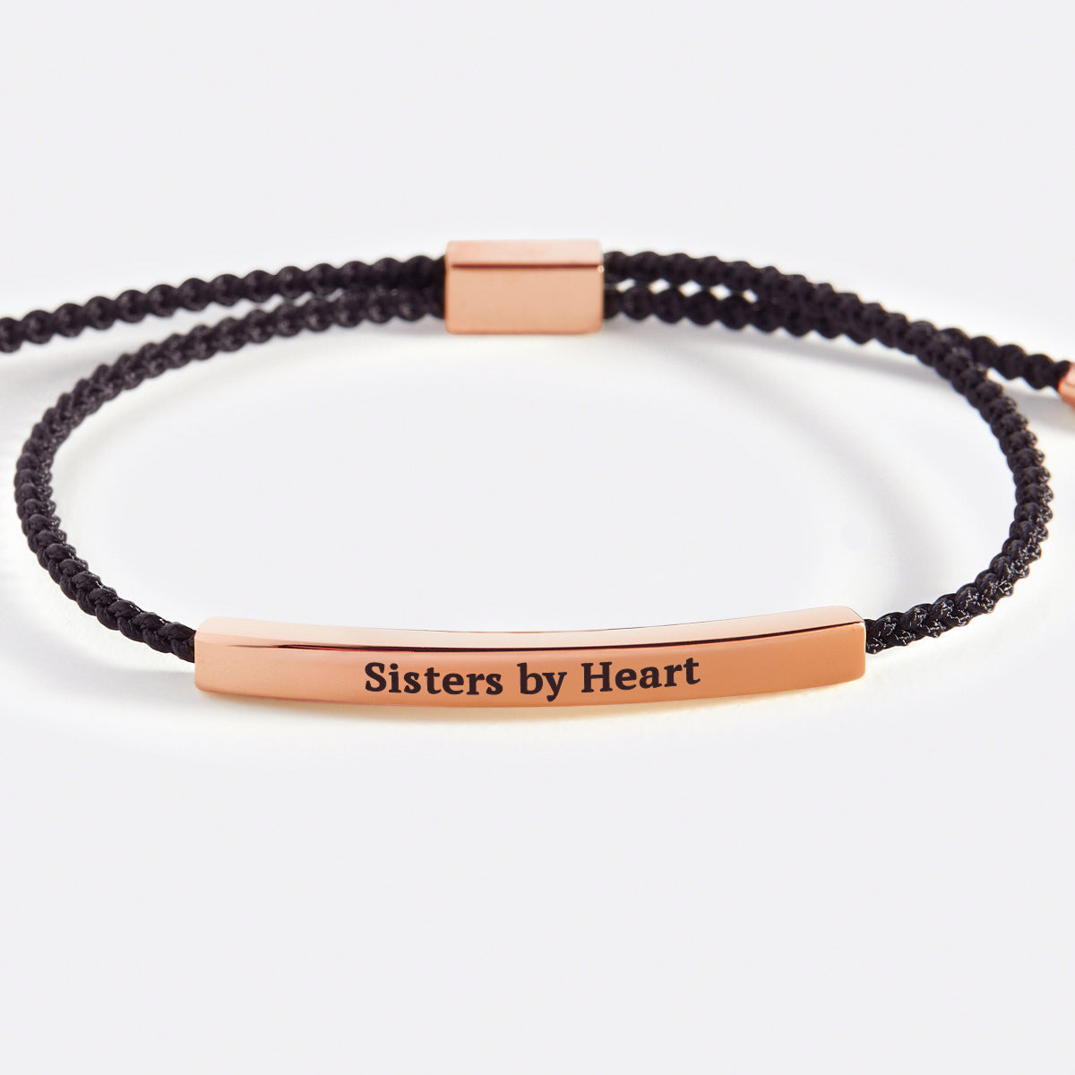 Bracelet Inspiré « Pas sœurs de sang, mais sœurs de cœur »