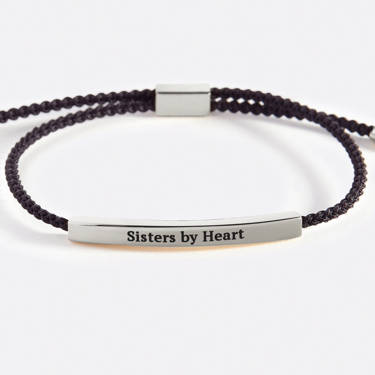 Bracelet Inspiré « Pas sœurs de sang, mais sœurs de cœur »