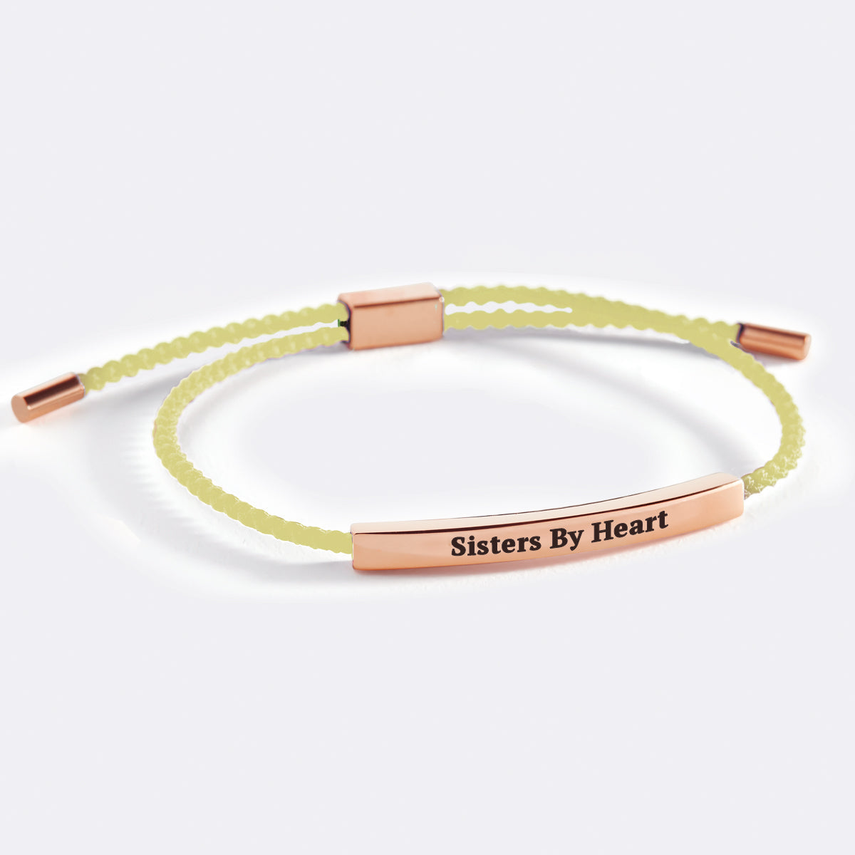 Bracelet Inspiré « Pas sœurs de sang, mais sœurs de cœur »
