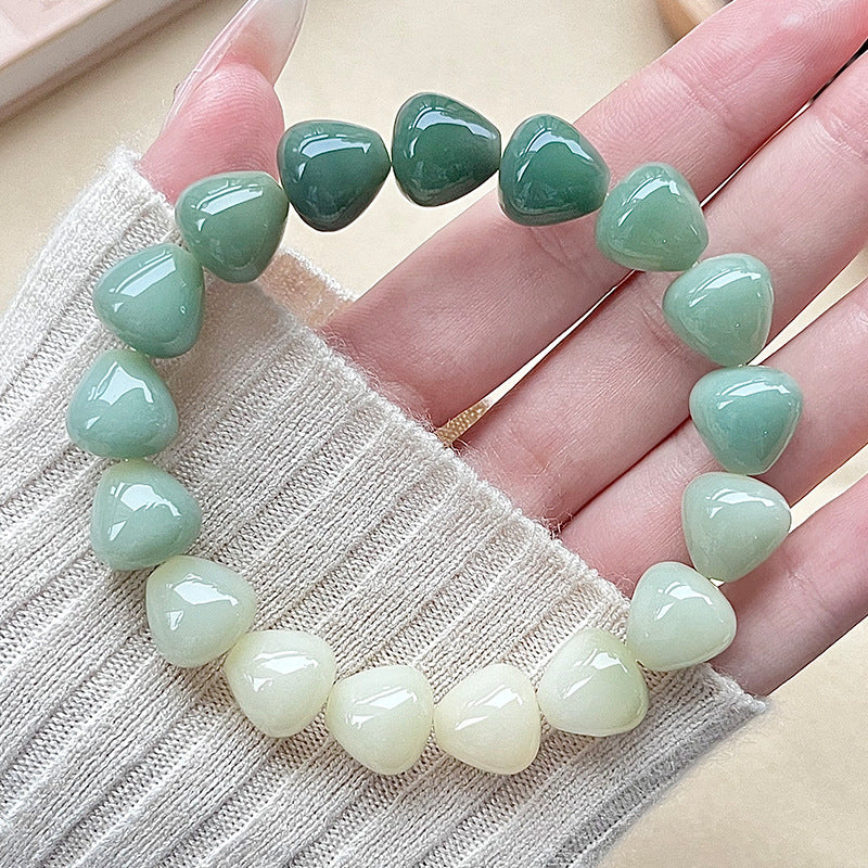 Bracelet Bodhi en forme de goutte rose – Plusieurs couleurs disponibles 