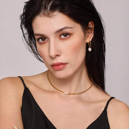 Collier de perles tendance