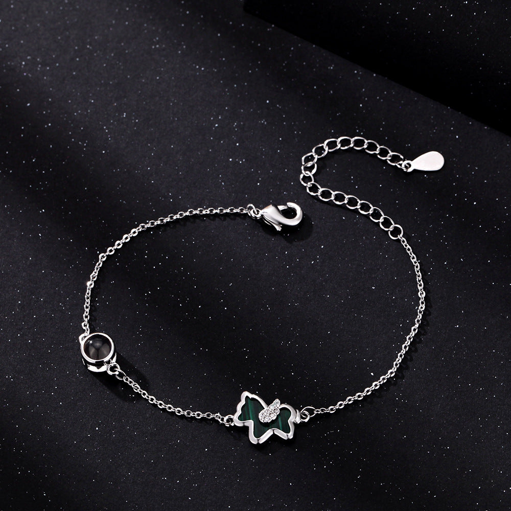 Personalisiertes Welpenarmband mit verstecktem Foto