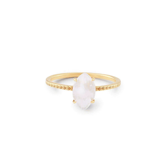 The Celestial Harmony Moonstone Ring
