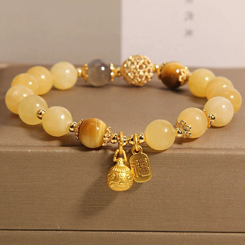 Golden Clarity Topaz Bracelet