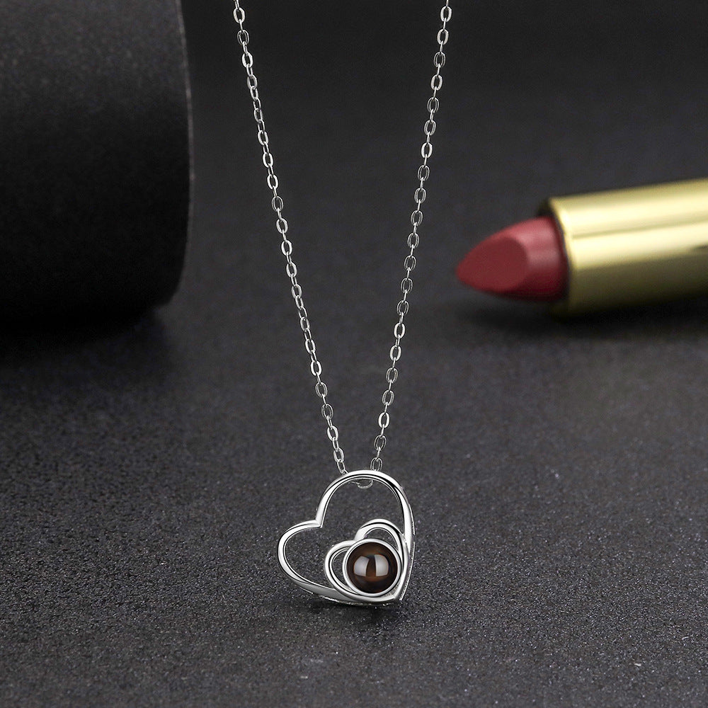 Personalisierte Doppelherz-Fotokette