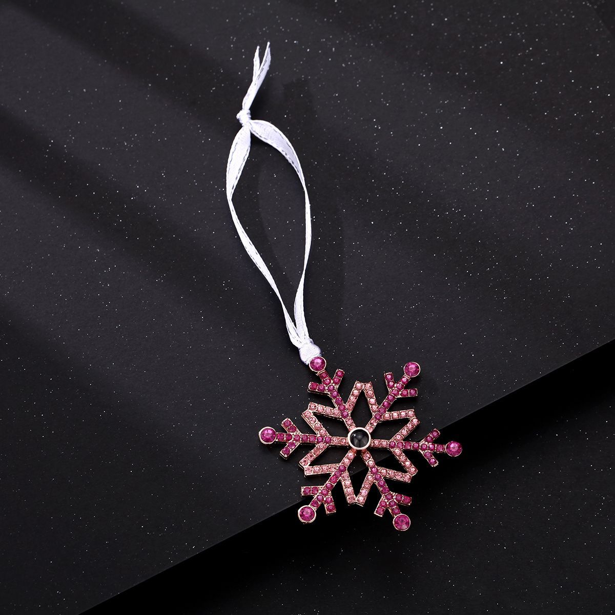 Personalisiertes Fotoornament für Weihnachten