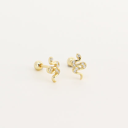 Snake Stud Earrings