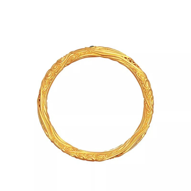 Bracelet Cercle Magique de Nezha – Bracelet unisexe plaqué or pour couples