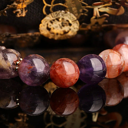 Amethyst Pixiu Guardian Bracelet