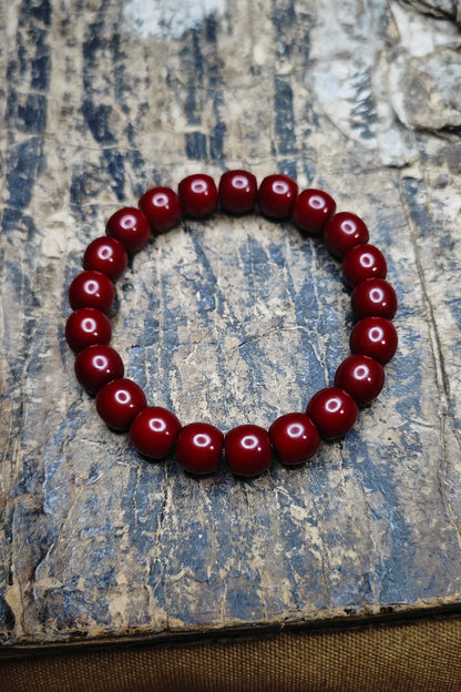 Red Bodhi Bracelet  Beads for Meditation