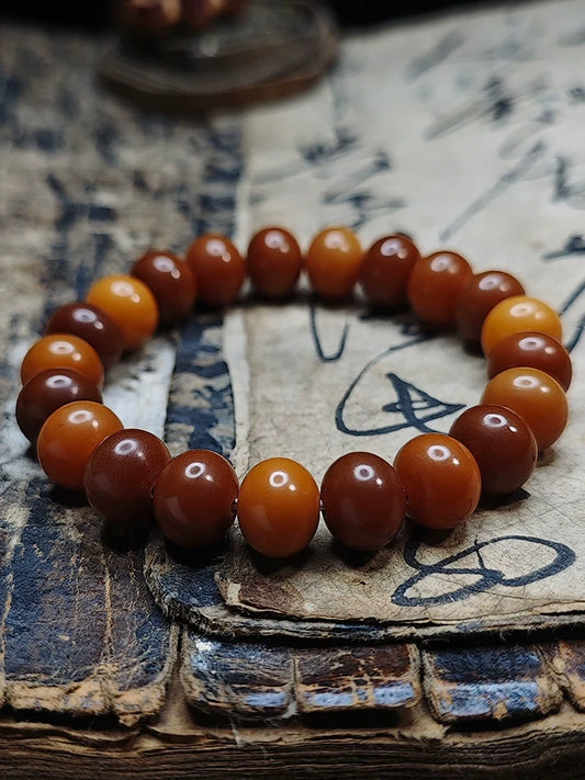 Bodhi-Wurzel-Armband, Meditationsperlen-Armband
