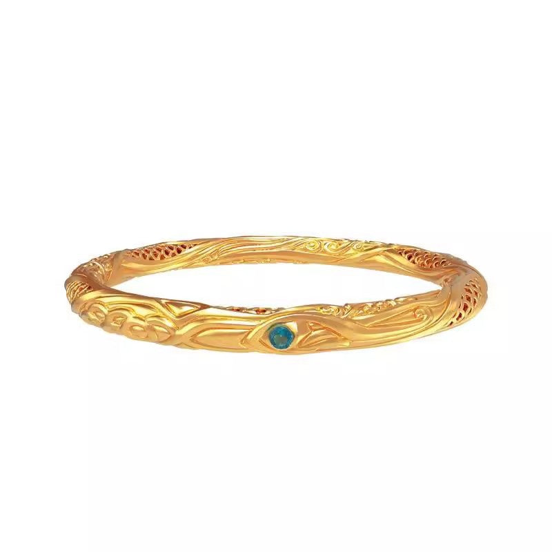 Bracelet Cercle Magique de Nezha – Bracelet unisexe plaqué or pour couples