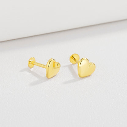 Heart Single Stud