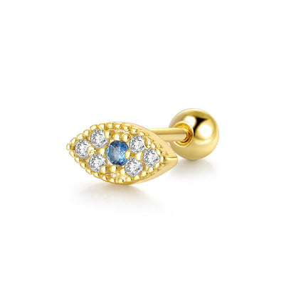 Evil Eye Single Stud