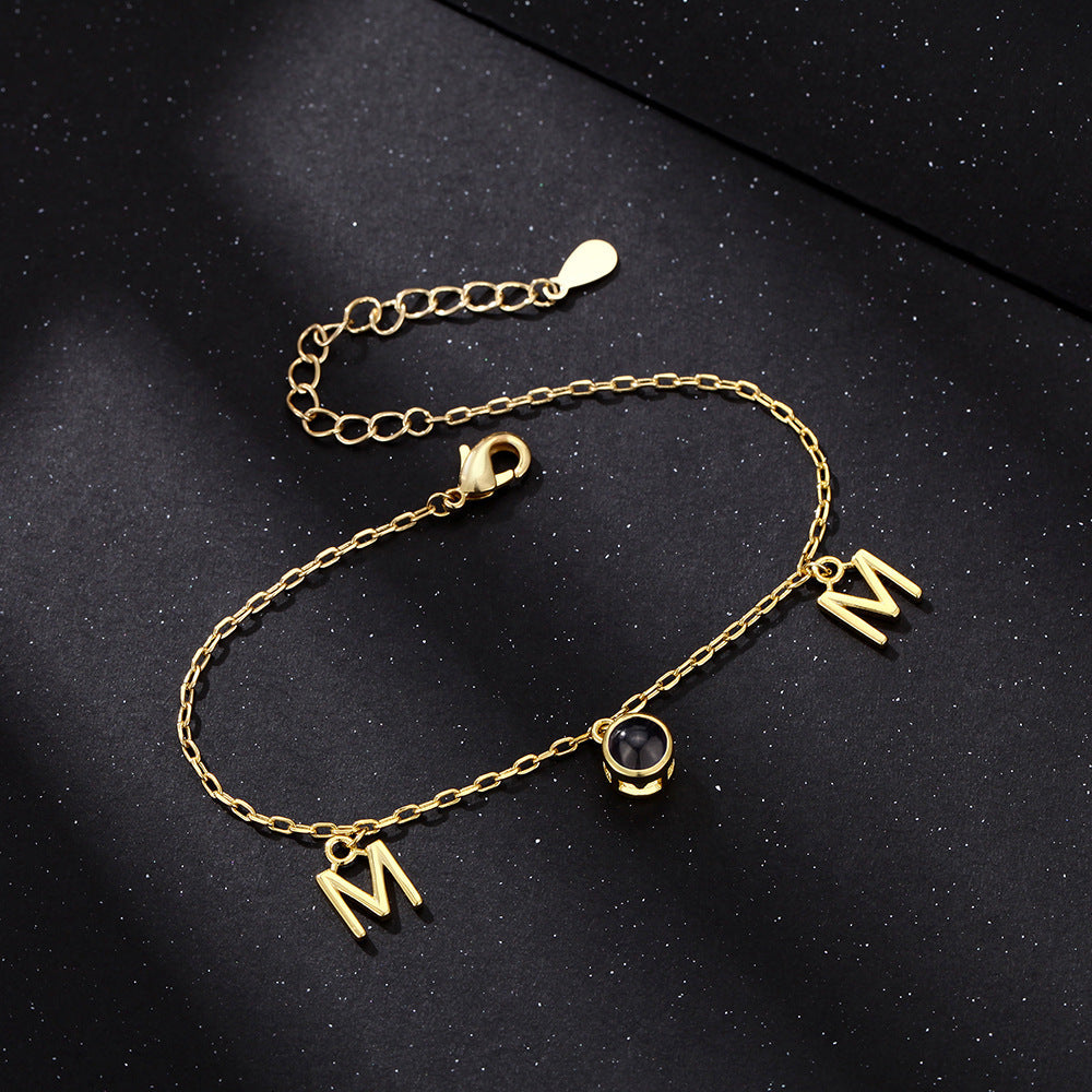 Personalisiertes MOM-Armband mit verstecktem Foto