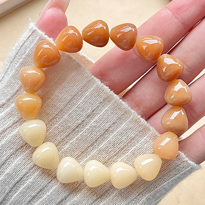 Bracelet Bodhi en forme de goutte rose – Plusieurs couleurs disponibles 