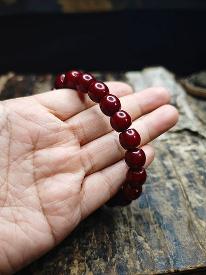 Red Bodhi Bracelet  Beads for Meditation