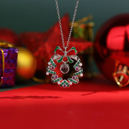 Collier pendentif cloche personnalisé avec photo à l'intérieur