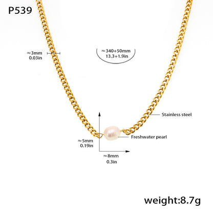 Collier de perles tendance