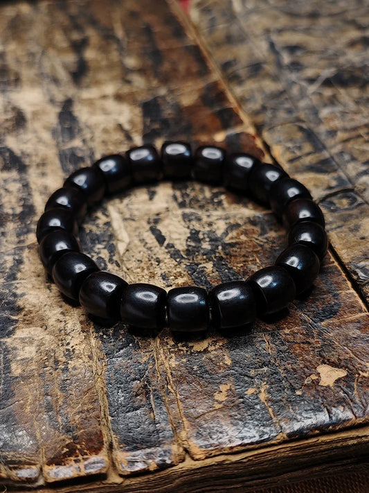 Ebenholzperlen Meditationsperlen Armband
