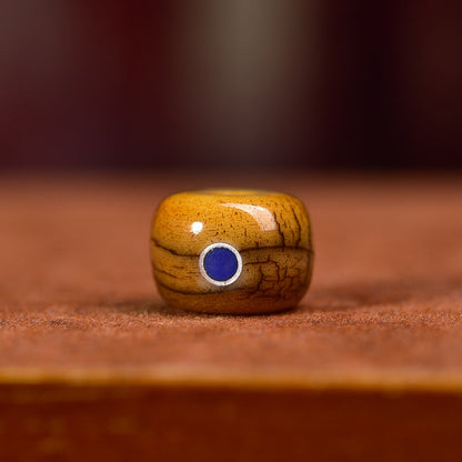 Tibetan Old Material Duobao Inlaid Yak Bone Loose Beads DIY Buddha Bead Jewelry