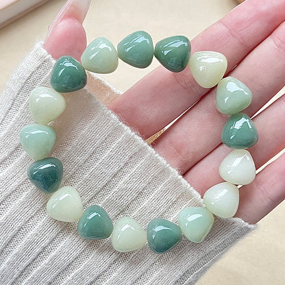 Bracelet Bodhi en forme de goutte rose – Plusieurs couleurs disponibles 
