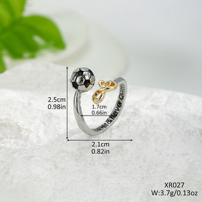 Soccer Wrap Ring