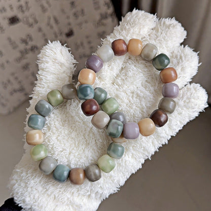 Taro Floral Multicolor Bodhi Bracelet – 13mm