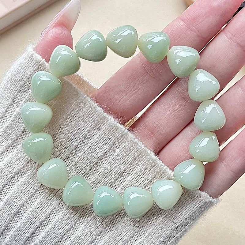 Bracelet Bodhi en forme de goutte rose – Plusieurs couleurs disponibles 